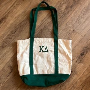 Kappa Delta Canvas tote bag